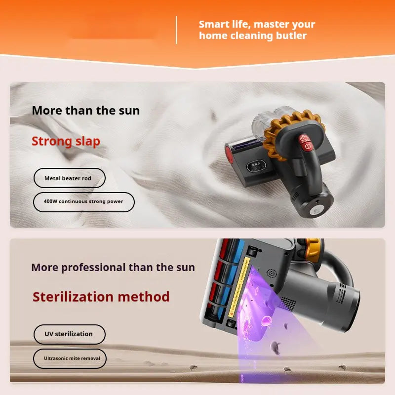 Handheld UV Mite Sterilizer for Bed and Home
